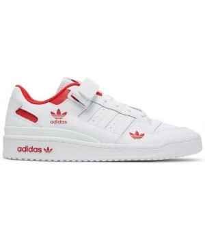 Кроссовки Adidas Forum 84 Low Cloud White Red
